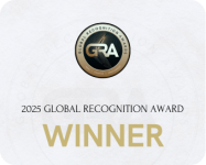 2025 Global Recognition Award Winner badge