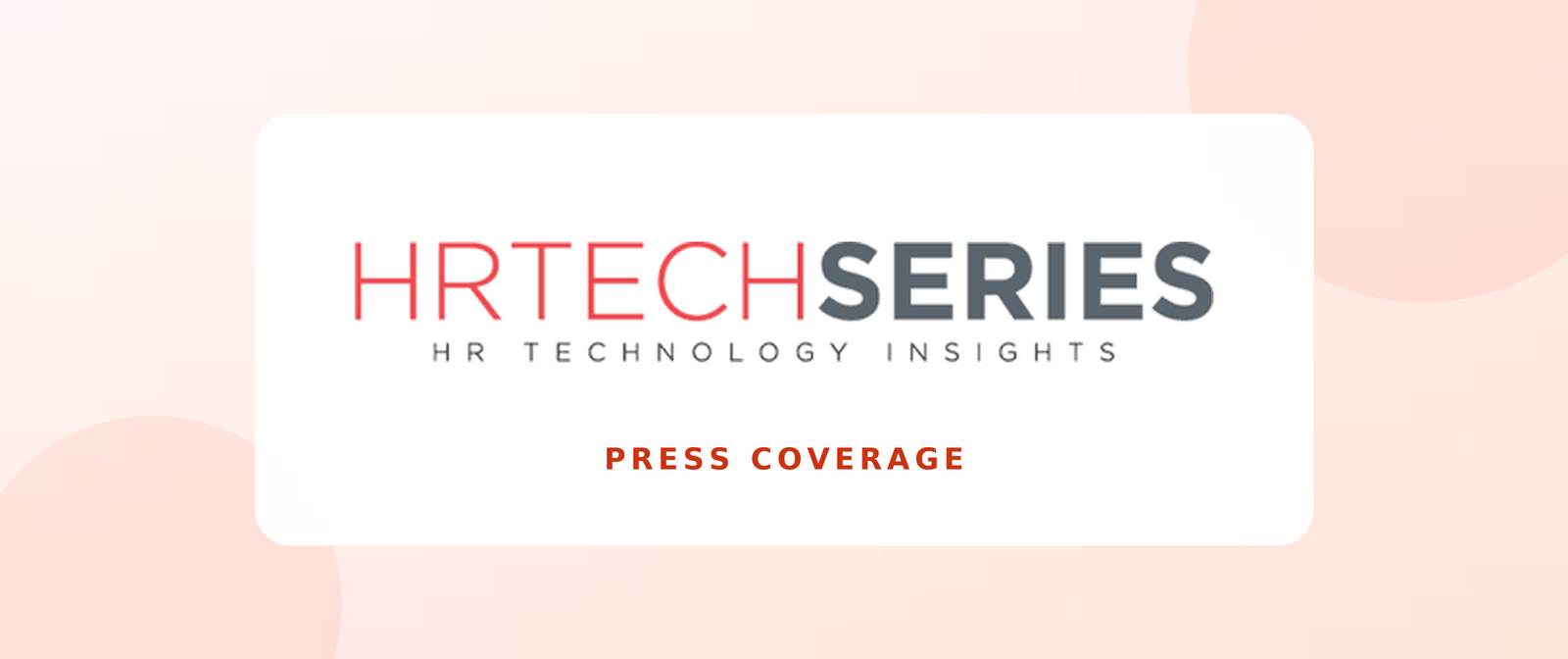 HR TechSeries — press coverage of Cadient